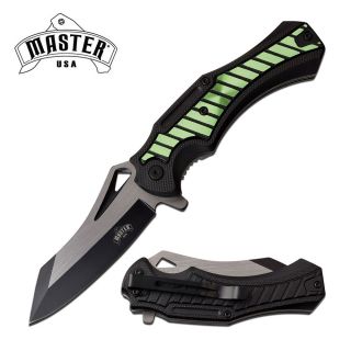 MASTER USA MU-A071GN SPRING ASSISTED KNIFE